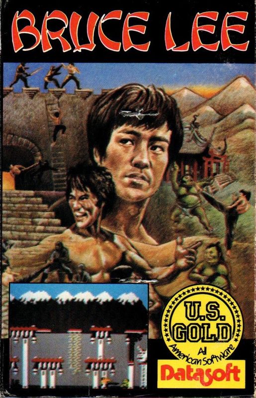 Bruce Lee box art for MSX